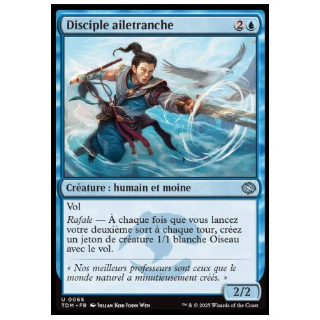 (Foil) Bleue - Disciple ailetranche (U) [TDM]