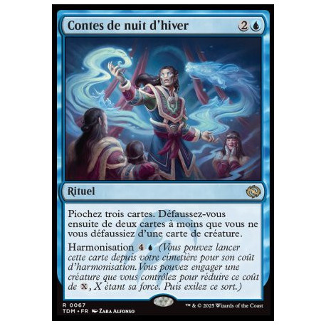 (Foil) Bleue - Contes de nuit d'hiver (V1) (R) [TDM]