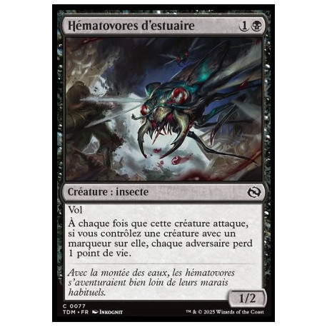 (Foil) Noire - Hématovores d'estuaire (C) [TDM]