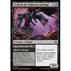 (Foil) Noire - Avaleur de cadavres sauvage // Vision crépusculaire (V1) (C) [TDM]