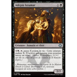 (Foil) Noire - Adepte krumar (U) [TDM]