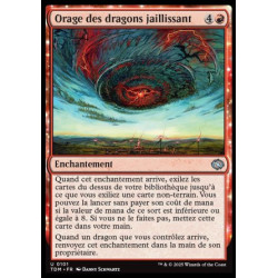 (Foil) Rouge - Orage des dragons jaillissant (V1) (U) [TDM]