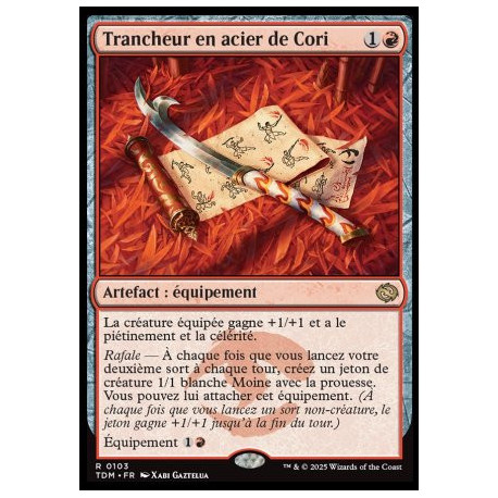 (Foil) Rouge - Trancheur en acier de Cori (V1) (R) [TDM]