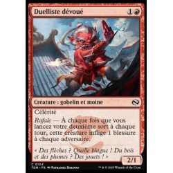 (Foil) Rouge - Duelliste dévoué (C) [TDM]