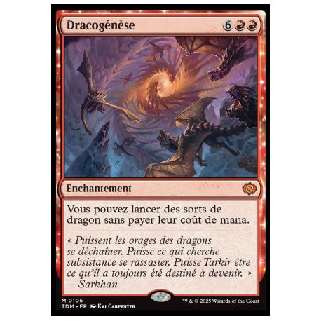 (Foil) Rouge - Dracogénèse (V1) (M) [TDM]