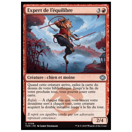 (Foil) Rouge - Expert de l'équilibre (U) [TDM]