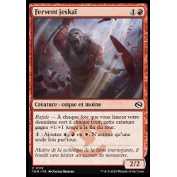 (Foil) Rouge - Fervent jeskaï (C) [TDM]