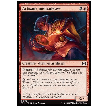 (Foil) Rouge - Artisane méticuleuse (C) [TDM]