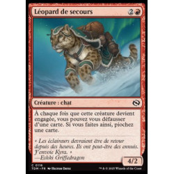 (Foil) Rouge - Léopard de secours (C) [TDM]