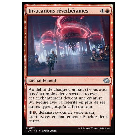 (Foil) Rouge - Invocations réverbérantes (U) [TDM]