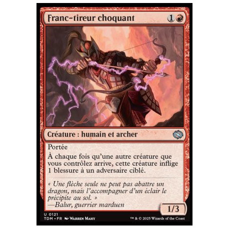(Foil) Rouge - Franc-tireur choquant (U) [TDM]