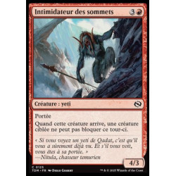 (Foil) Rouge - Intimidateur des sommets (C) [TDM]