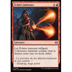 (Foil) Rouge - Éclairs jumeaux (C) [TDM]