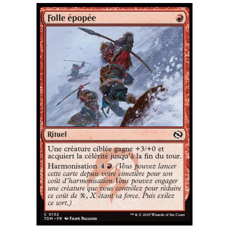 (Foil) Rouge - Folle épopée (C) [TDM]