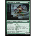 (Foil) Verte - Champion de Dusan (C) [TDM]