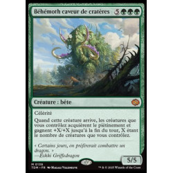 (Foil) Verte - Béhémoth caveur de cratères (V1) (M) [TDM]