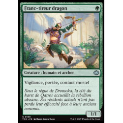 (Foil) Verte - Franc-tireur dragon (U) [TDM]