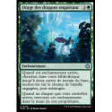 (Foil) Verte - Orage des dragons empiétant (V1) (U) [TDM]