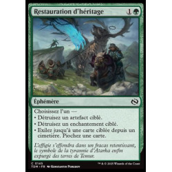 (Foil) Verte - Restauration d'héritage (C) [TDM]