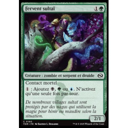 (Foil) Verte - Fervent sultaï (C) [TDM]