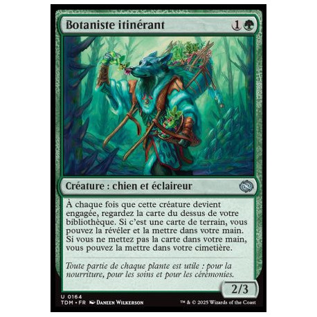(Foil) Verte - Botaniste itinérant (U) [TDM]