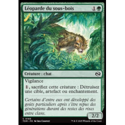 (Foil) Verte - Léoparde du sous-bois (C) [TDM]