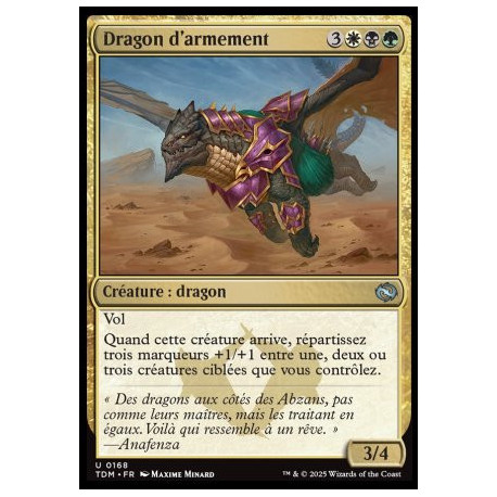 (Foil) Multicolore - Dragon d'armement (V1) (U) [TDM]