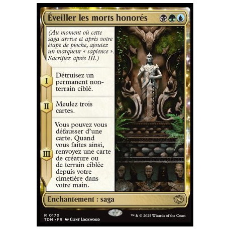(Foil) Multicolore - Éveiller les morts honorés (V1) (R) [TDM]