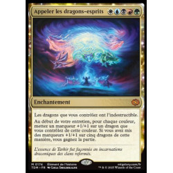 (Foil) Multicolore - Appeler les dragons-esprits (V1) (M) [TDM]
