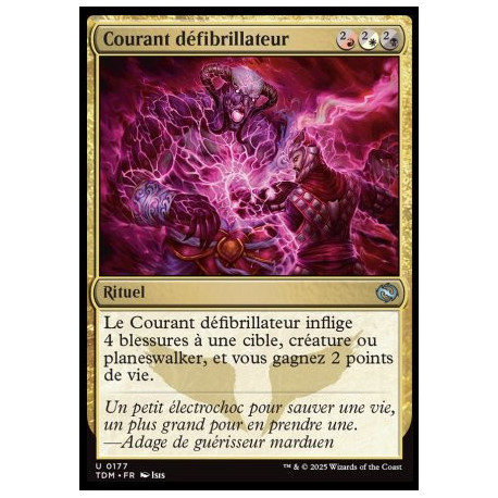 (Foil) Multicolore - Courant défibrillateur (U) [TDM]