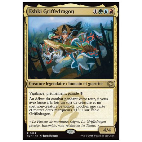 (Foil) Multicolore - Eshki Griffedragon (V1) (R) [TDM]