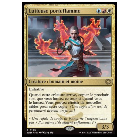 (Foil) Multicolore - Lutteuse porteflamme (V1) (R) [TDM]