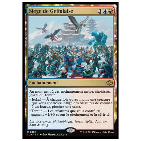 (Foil) Multicolore - Siège de Gelfalaise (V1) (R) [TDM]
