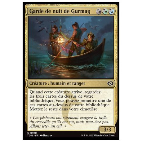 (Foil) Multicolore - Garde de nuit de Gurmag (C) [TDM]