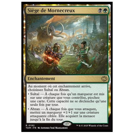(Foil) Multicolore - Siège de Mornecreux (V1) (R) [TDM]
