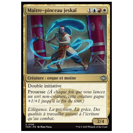 (Foil) Multicolore - Maître-pinceau jeskaï (U) [TDM]