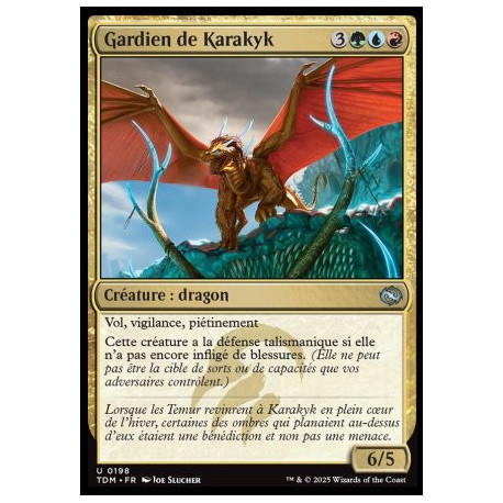 (Foil) Multicolore - Gardien de Karakyk (V1) (U) [TDM]