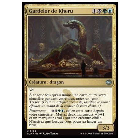 (Foil) Multicolore - Gardelor de Kheru (V1) (U) [TDM]