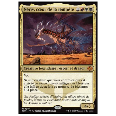 (Foil) Multicolore - Neriv, cœur de la tempête (V1) (M) [TDM]