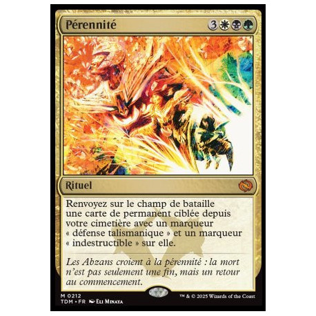 (Foil) Multicolore - Pérennité (V1) (M) [TDM]