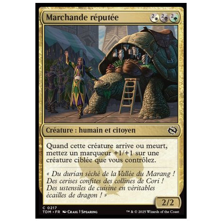 (Foil) Multicolore - Marchande réputée (C) [TDM]