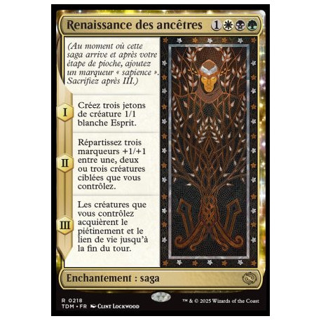 (Foil) Multicolore - Renaissance des ancêtres (V1) (R) [TDM]