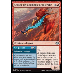 (Foil) Multicolore - Couvée de la tempête écaillerune // Cri glaçant (V1) (U) [TDM]