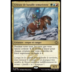 (Foil) Multicolore - Crieuse de bataille temurienne (V1) (R) [TDM]