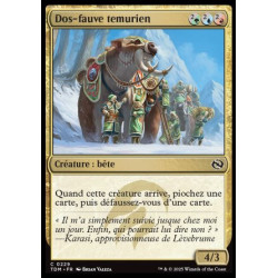 (Foil) Multicolore - Dos-fauve temurien (C) [TDM]