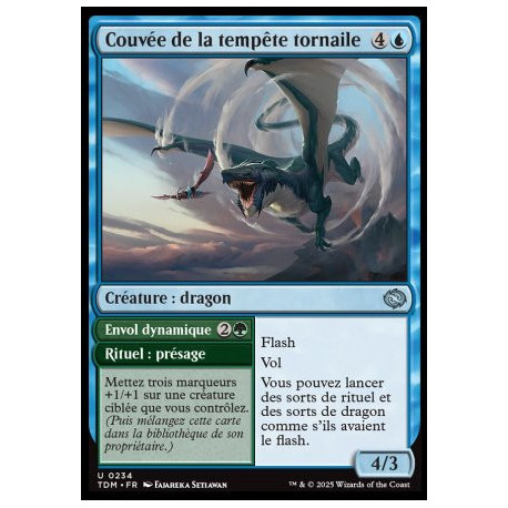 (Foil) Multicolore - Couvée de la tempête tornaile // Envol dynamique (V1) (U) [TDM]