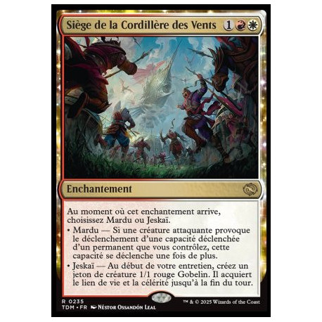 (Foil) Multicolore - Siège de la Cordillère des Vents (V1) (R) [TDM]