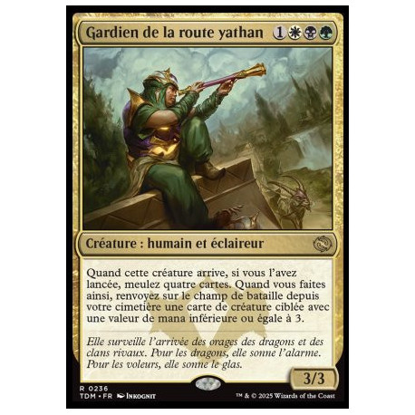 (Foil) Multicolore - Gardien de la route yathan (V1) (R) [TDM]