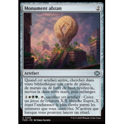 (Foil) Incolore - Monument abzan (U) [TDM]