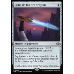 (Foil) Incolore - Lame de feu des dragons (V1) (R) [TDM]